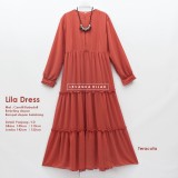GAi-022 Lila Dress - Gamis Polos Ceruti Babydoll